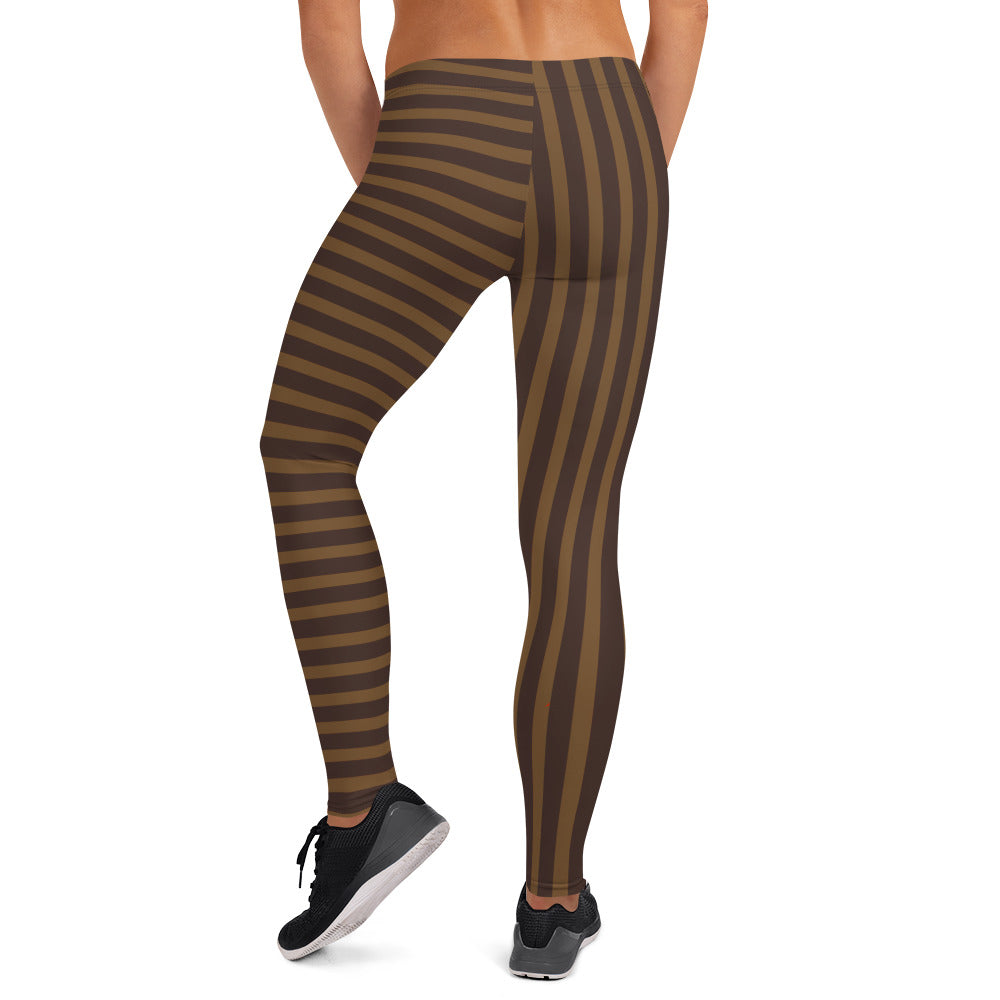 Steampunk Abenteurer Leggings Braun