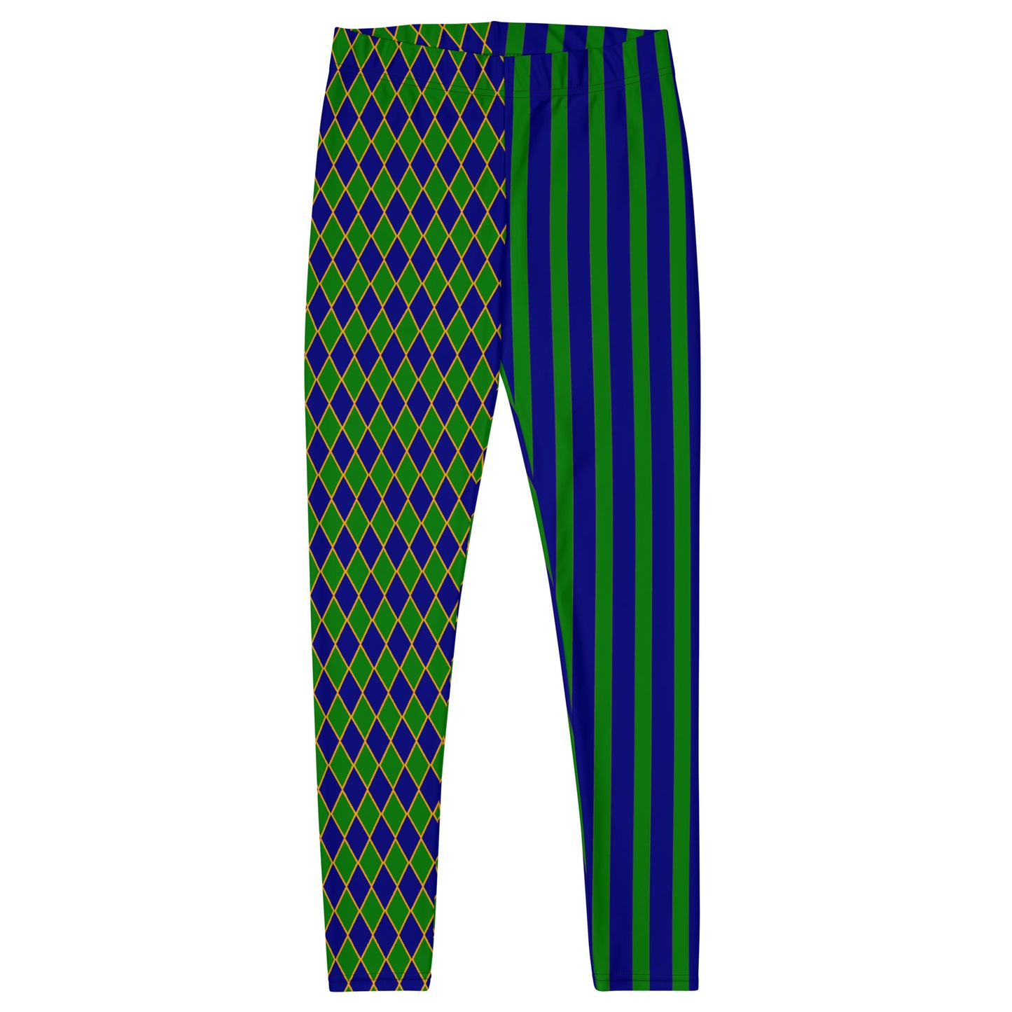 Royal Harlekin Leggings Blau Grün