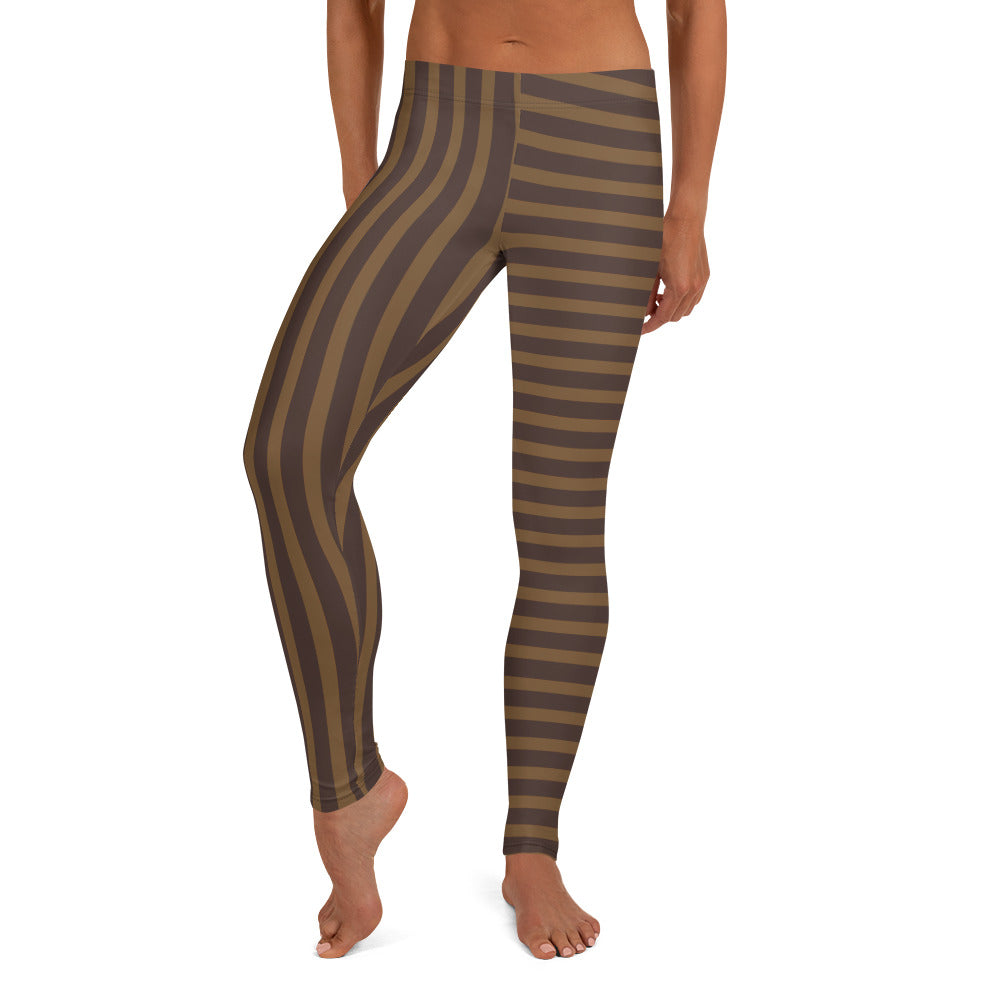 Steampunk Abenteurer Leggings Braun
