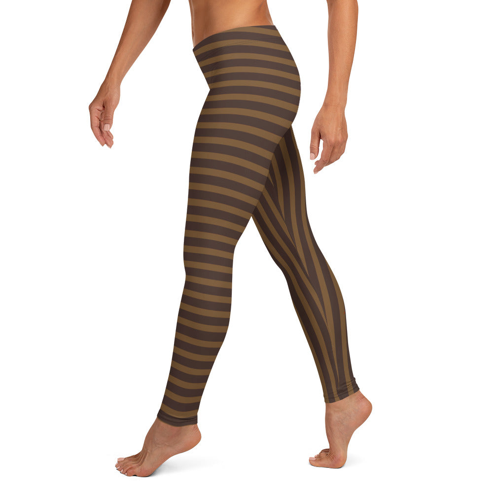 Steampunk Abenteurer Leggings Braun