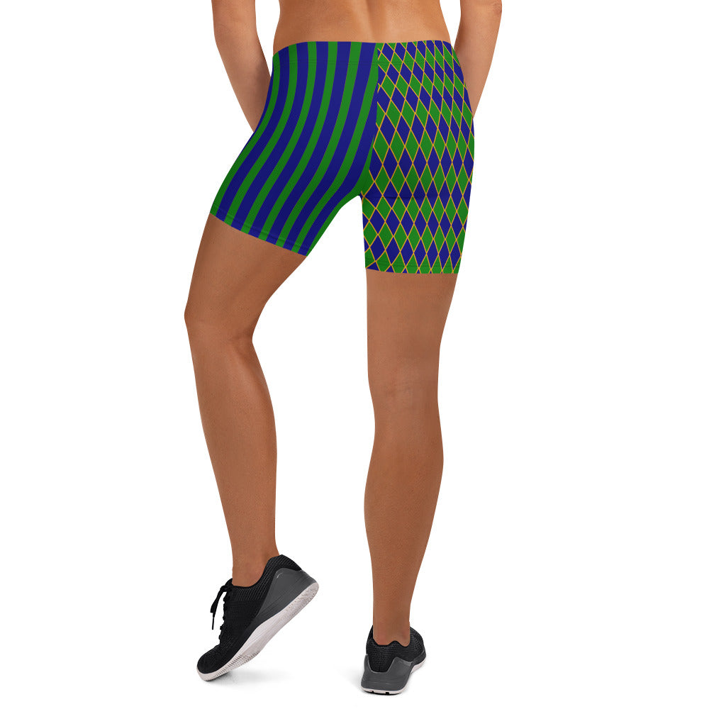 Royal Harlekin Shorts Blau
