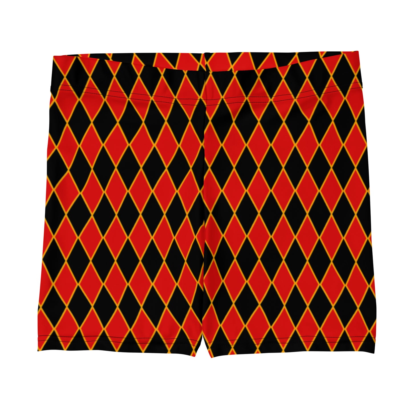 Dark Circus Shorts Rot Schwarz