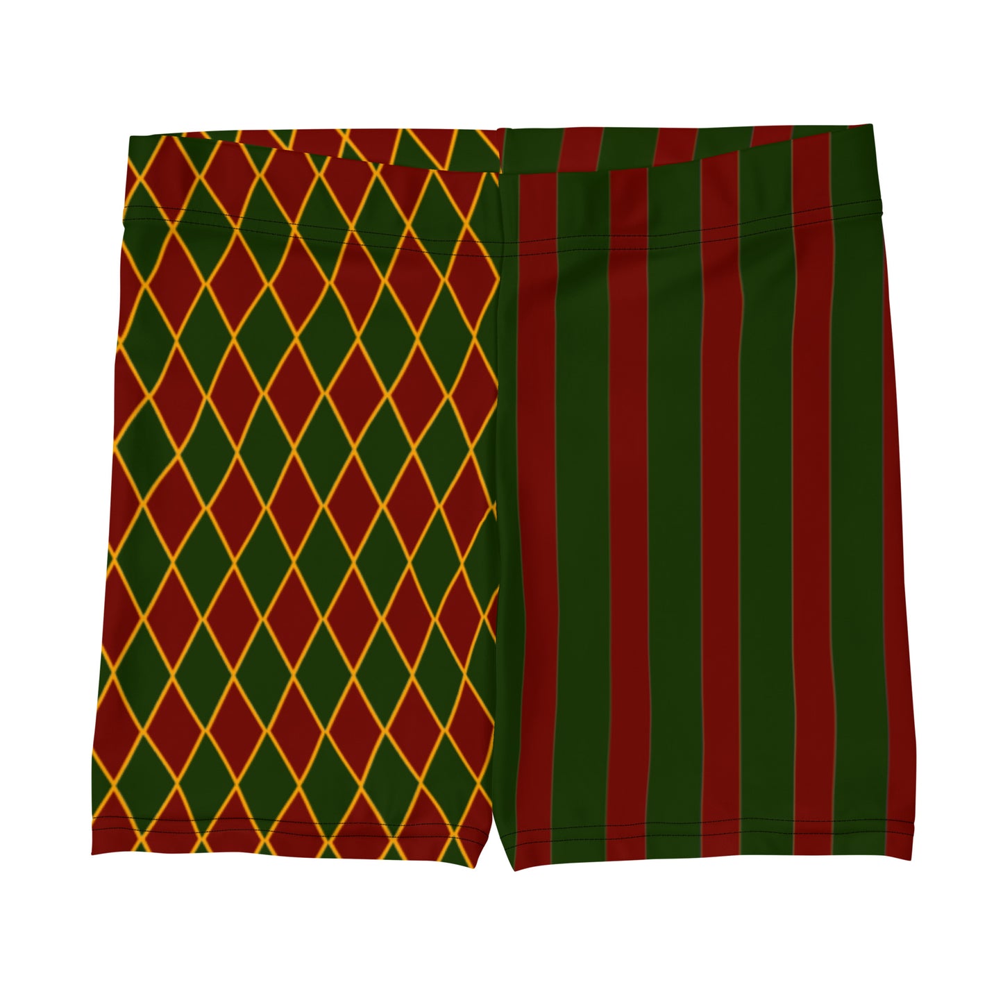 Royal Harlekin Shorts Rot Grün
