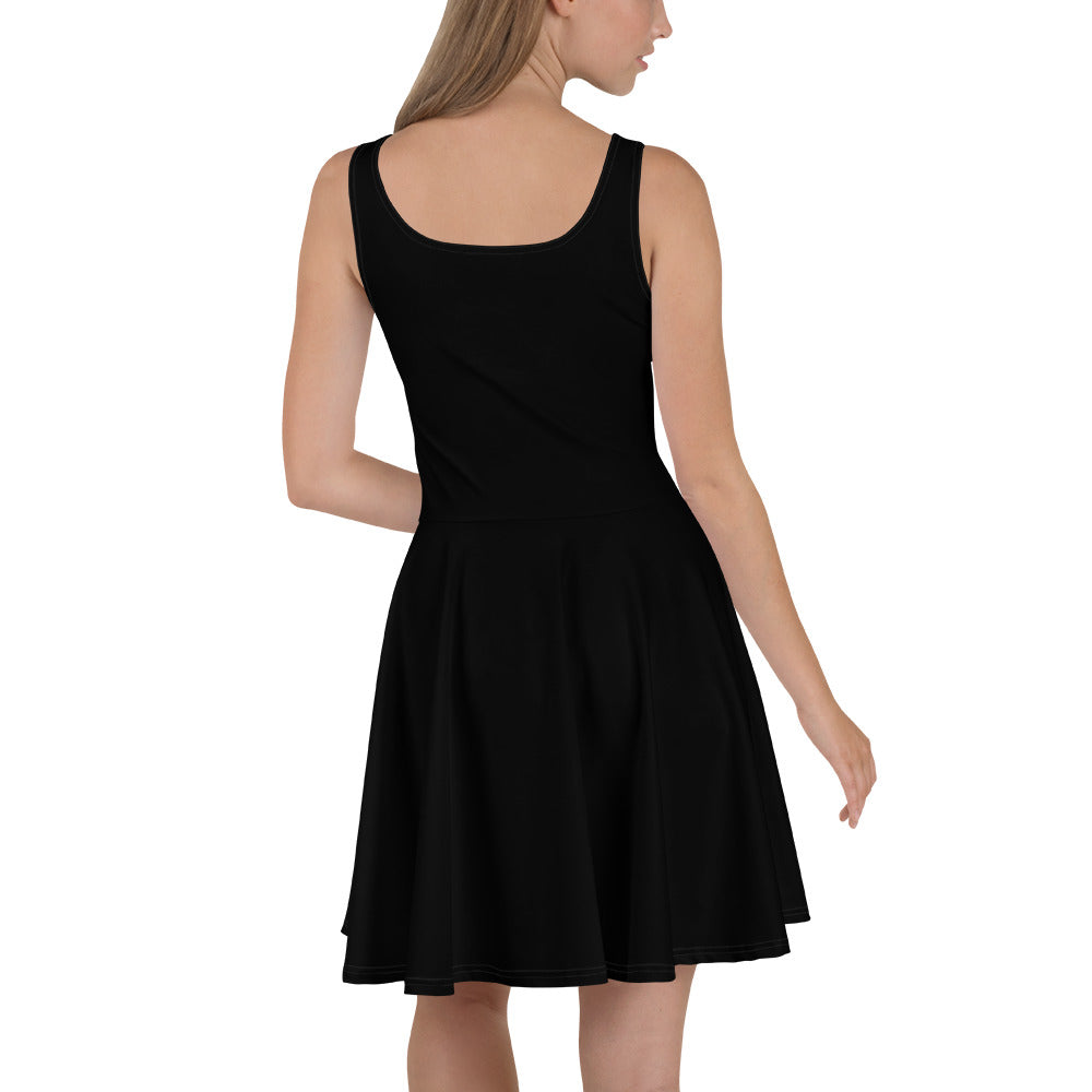Bragi der Bücherdrache Skater-Kleid Bücher sind Schätze aus Papier