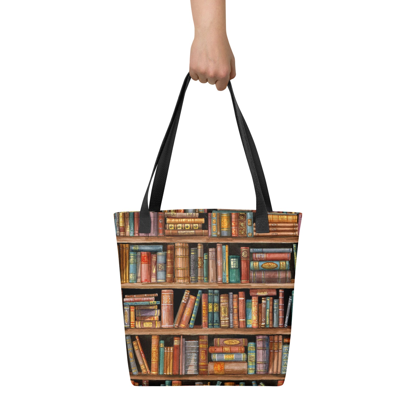 Stabile Tasche Bücherregal mit breiten Trägern