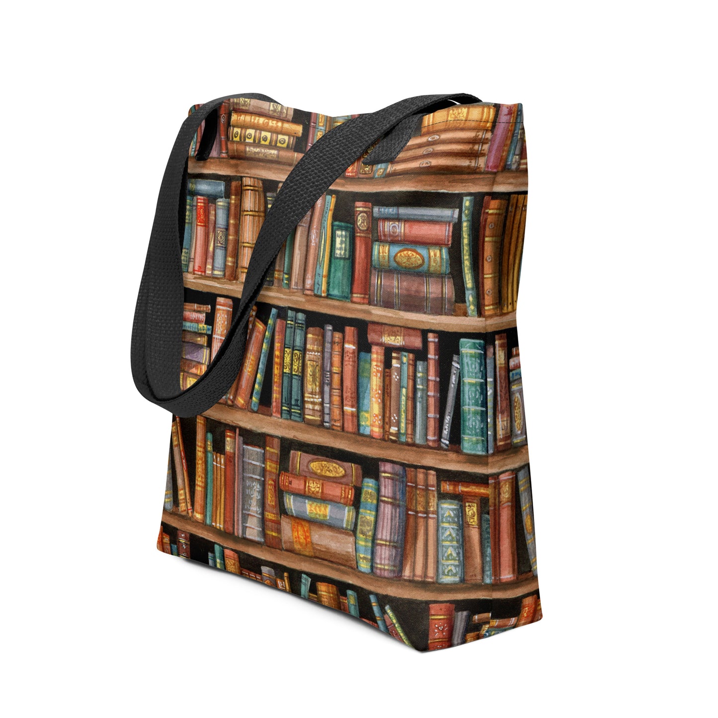 Stabile Tasche Bücherregal mit breiten Trägern