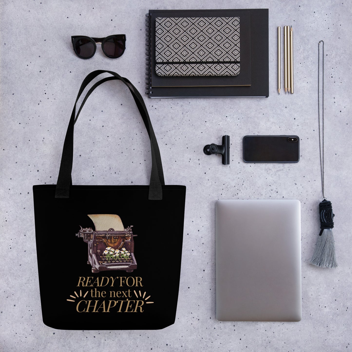Ready for the next Chapter Büchertasche für Autorinnen