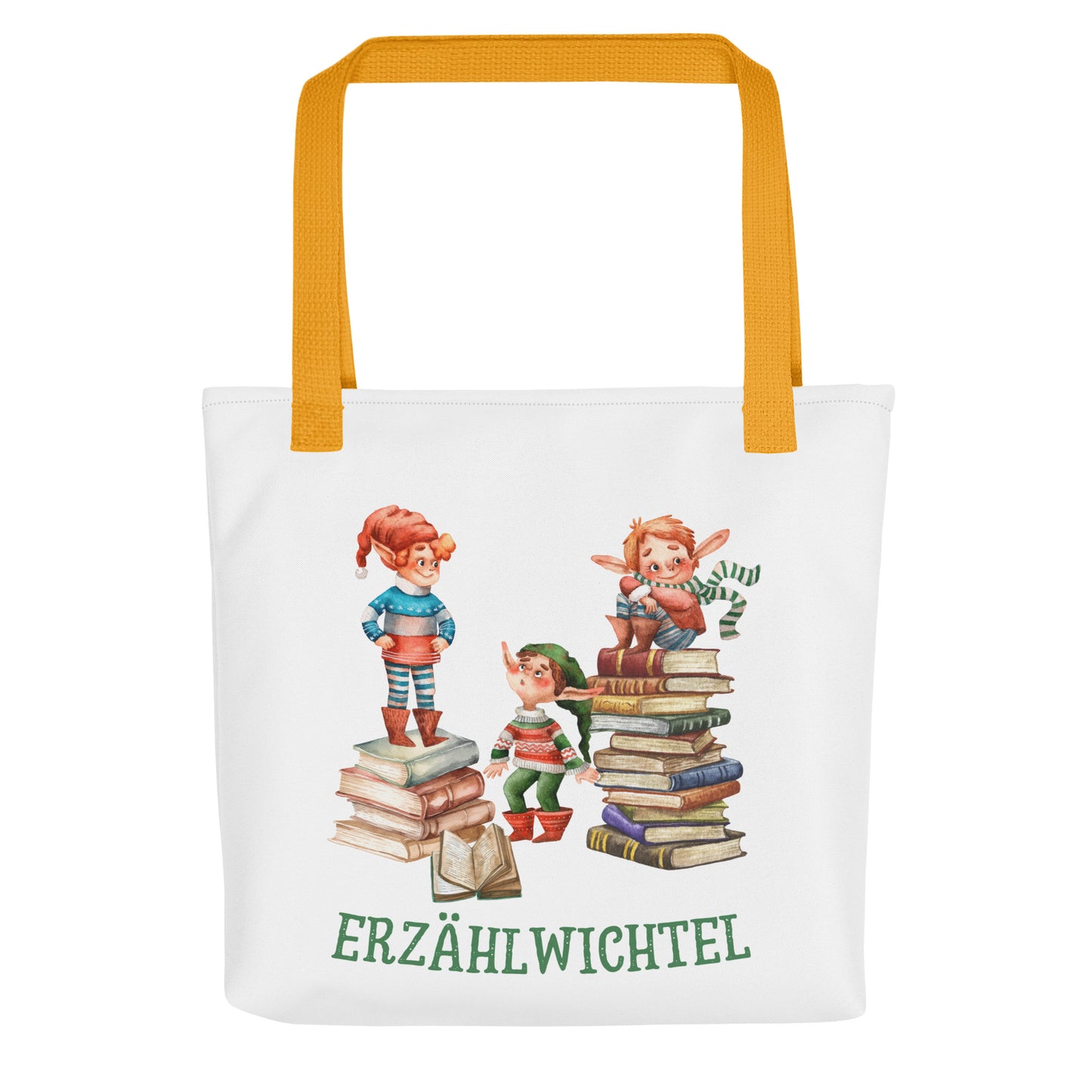 Erzählwichtel Stoffbeutel Büchertasche für Jungautorinnen