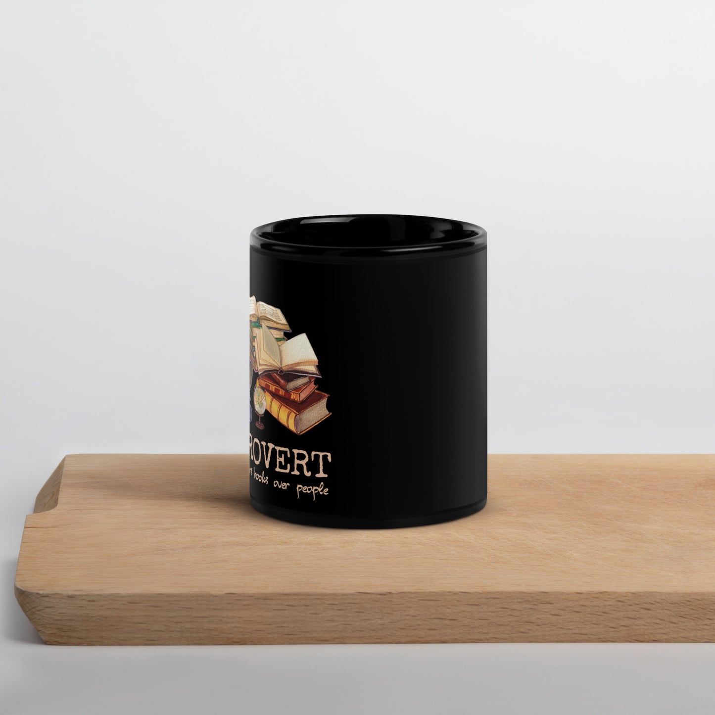 Booktrovert Kaffee Tasse für introvertierte Bibliophile