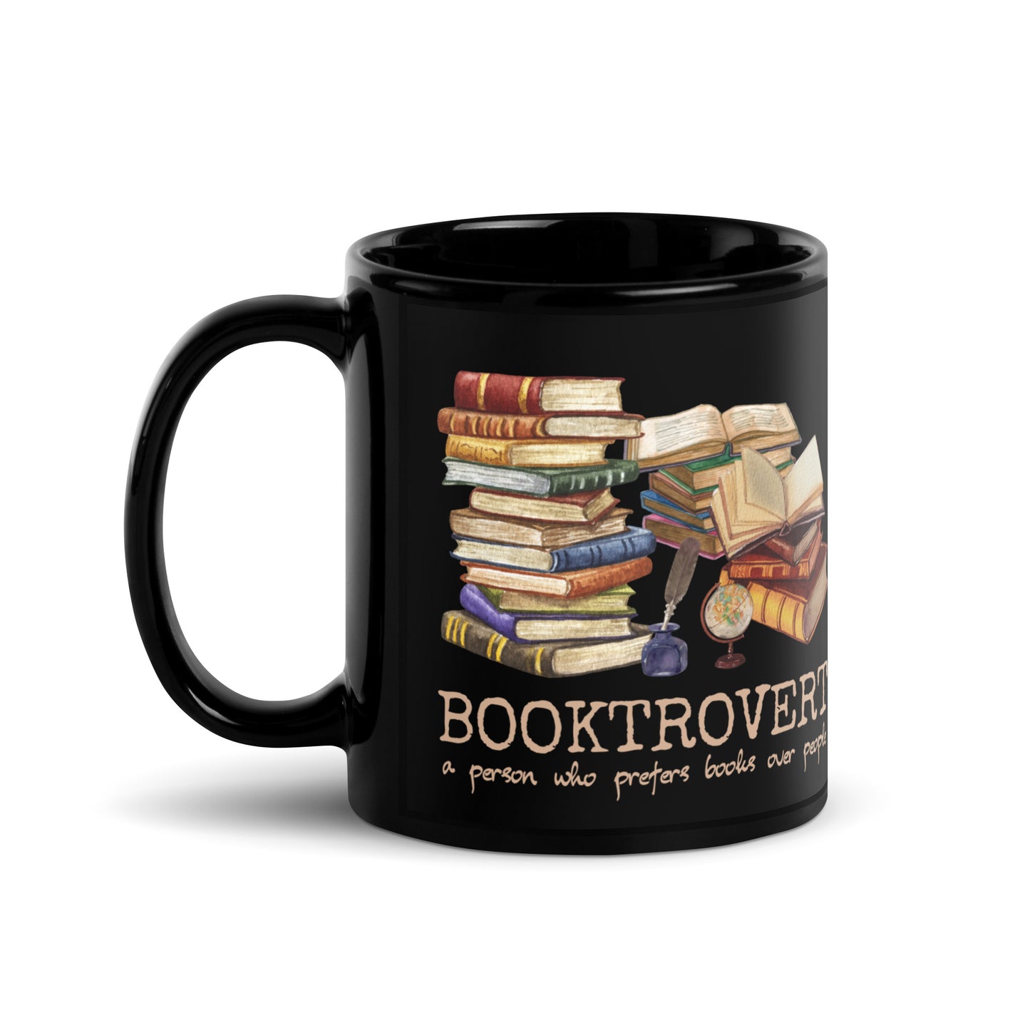 Booktrovert Kaffee Tasse für introvertierte Bibliophile
