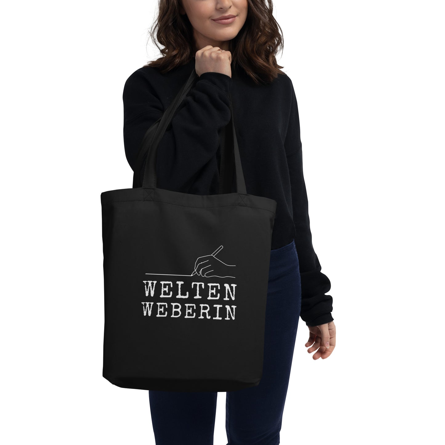Weltenweberin Bio-Stoffbeutel für Autorinnen und Schrifstellerinnen
