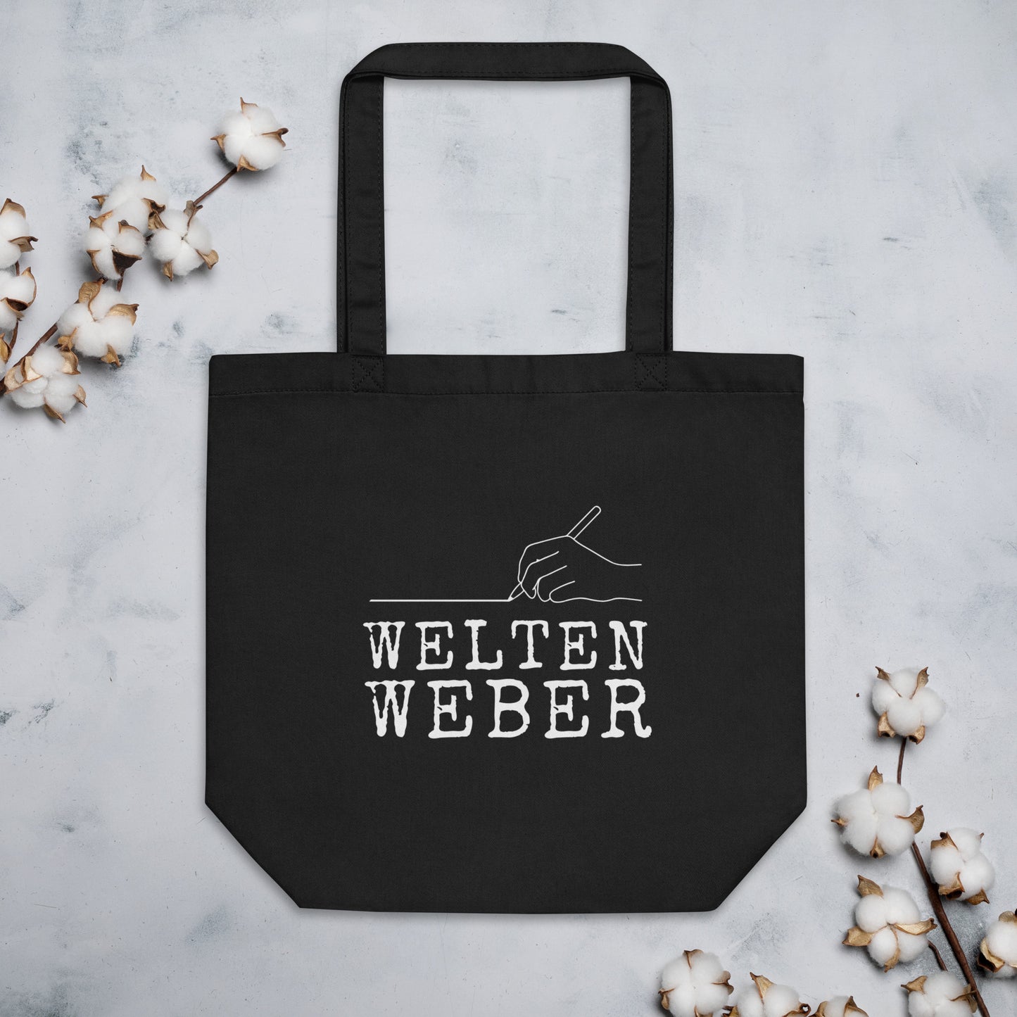 Weltenweber Bio-Stoffbeutel für Autoren und Schriftsteller