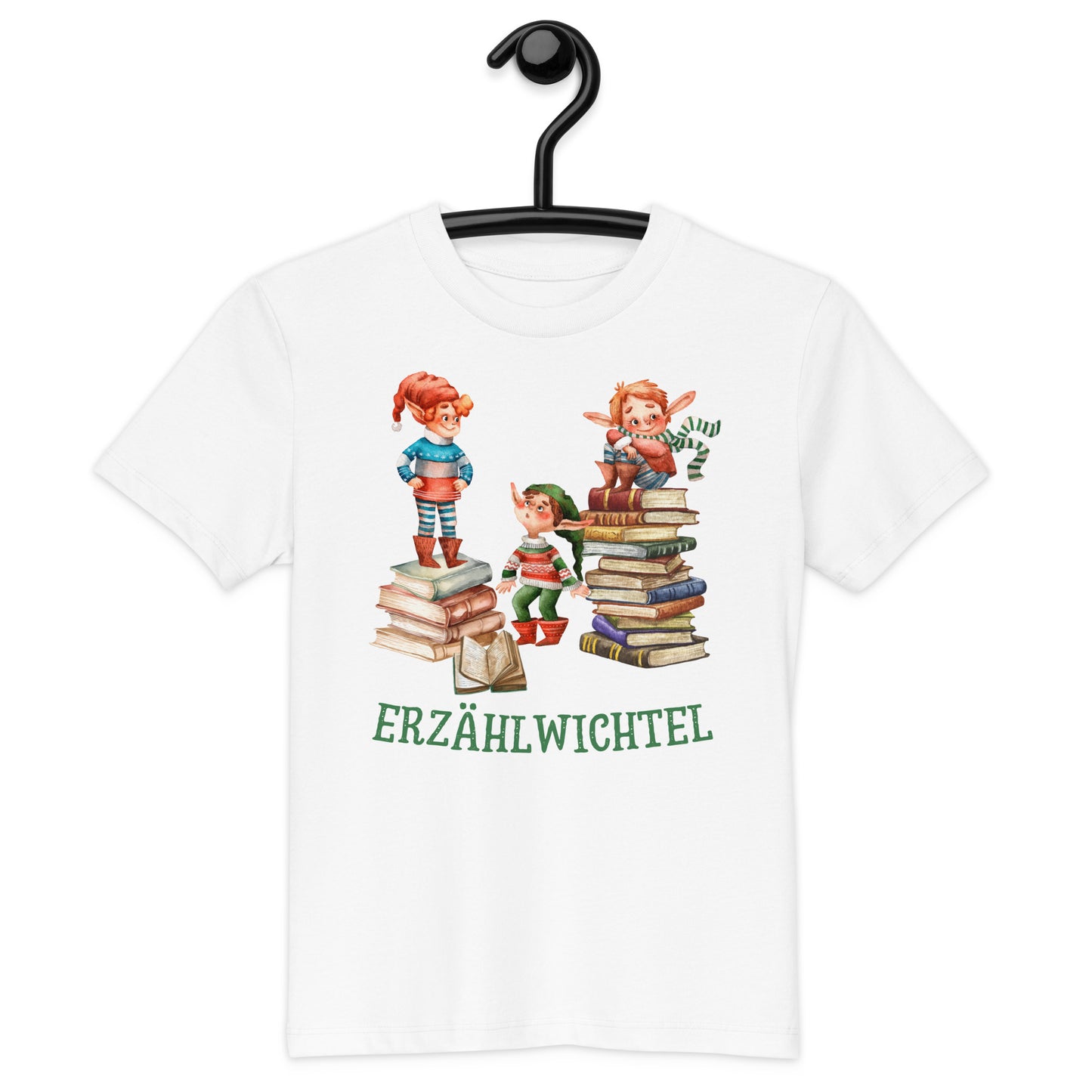Erzählwichtel Bio-Baumwoll-T-Shirt für junge Geschichtenerzähler