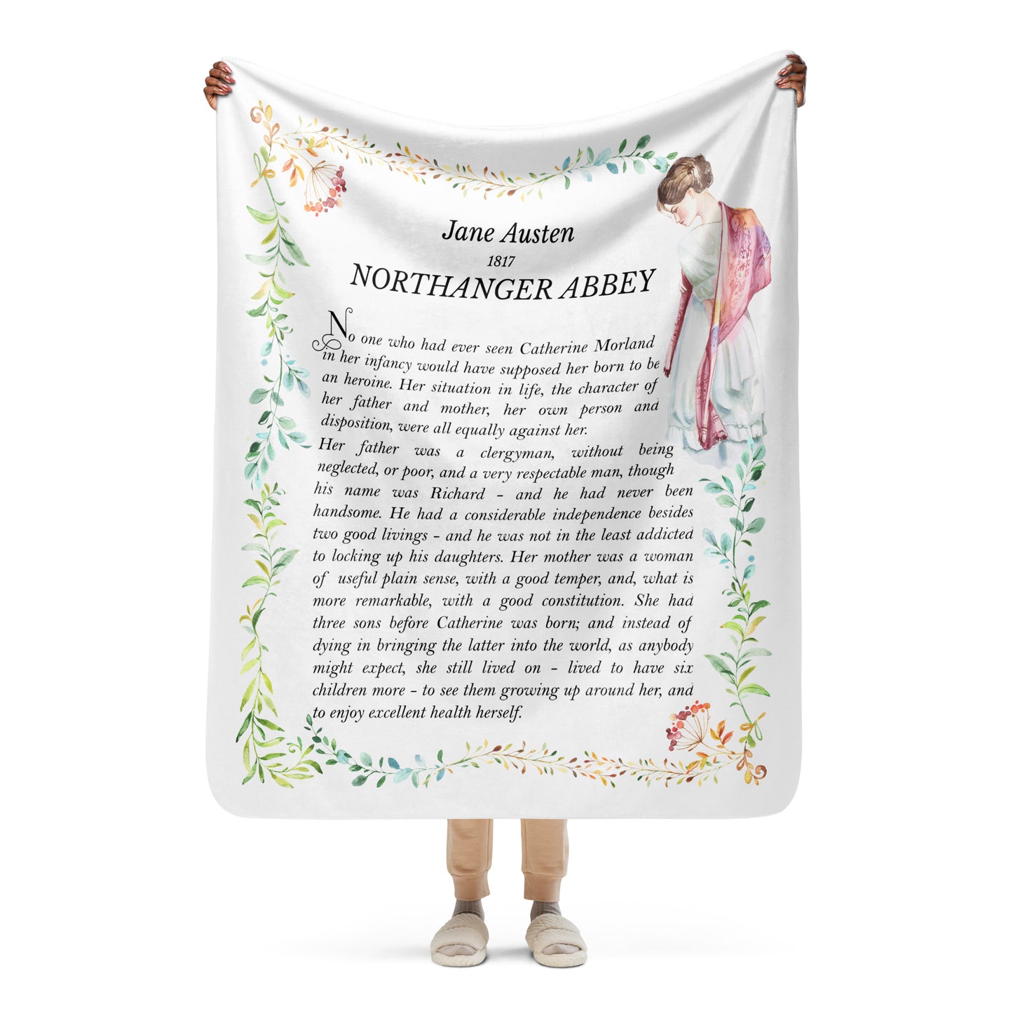 Northanger Abbey Sherpa-Decke Jane Austen