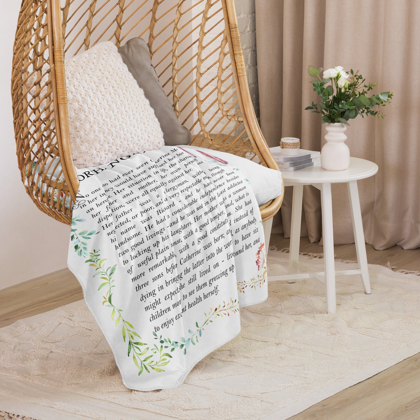 Northanger Abbey Sherpa-Decke Jane Austen
