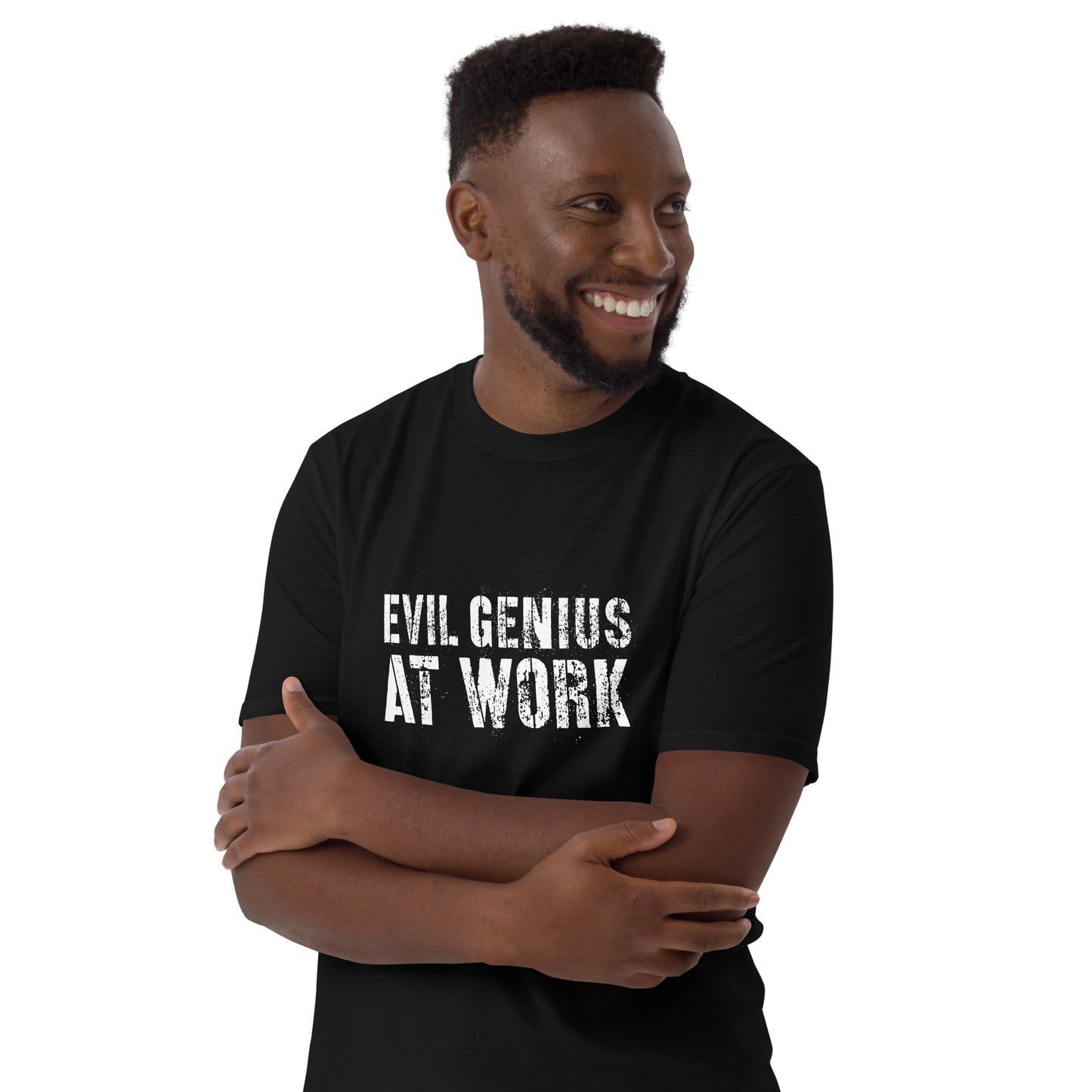 Evil Genius At Work Unisex T-Shirt
