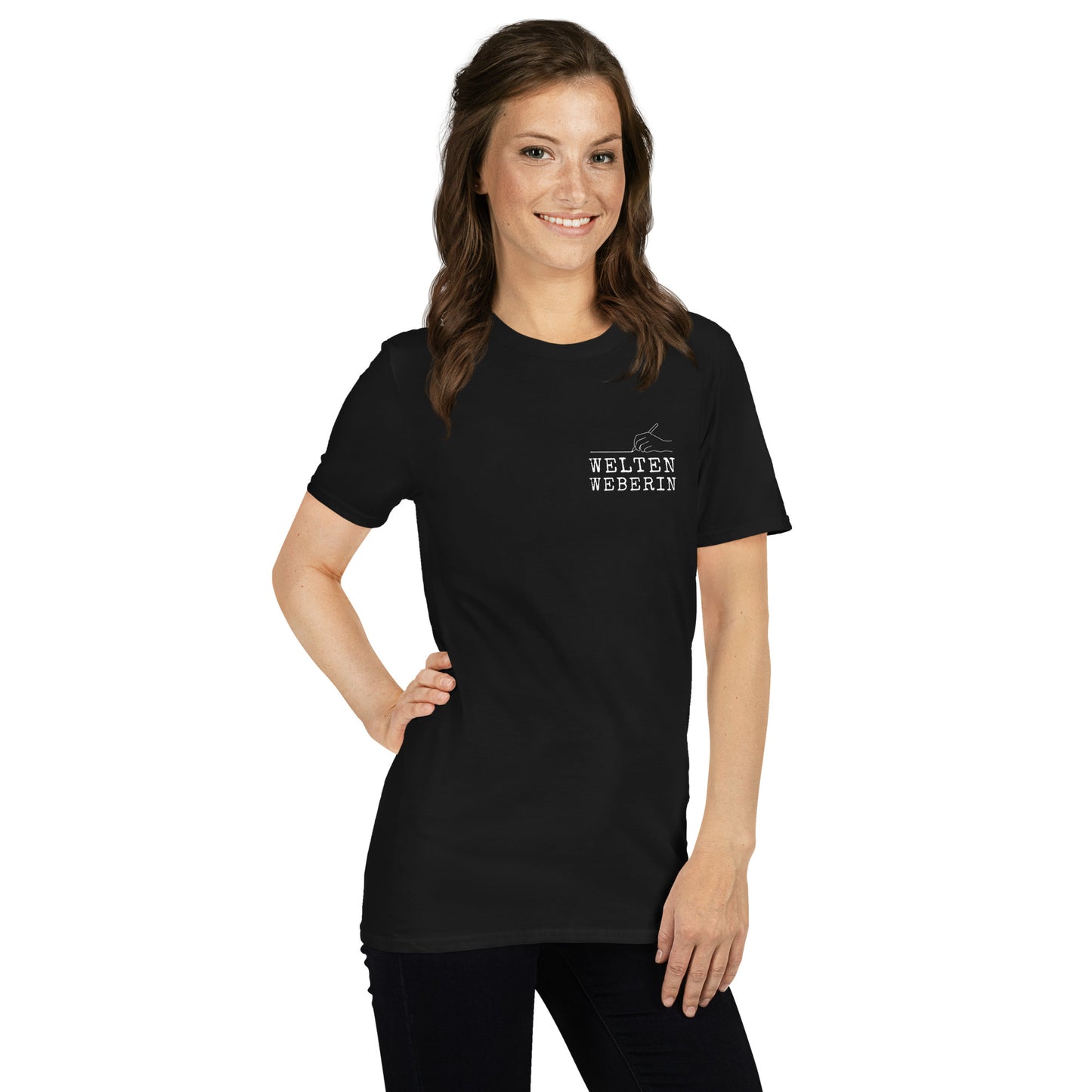 Weltenweberin T-Shirt für Autorinnen und Schriftstellerinnen