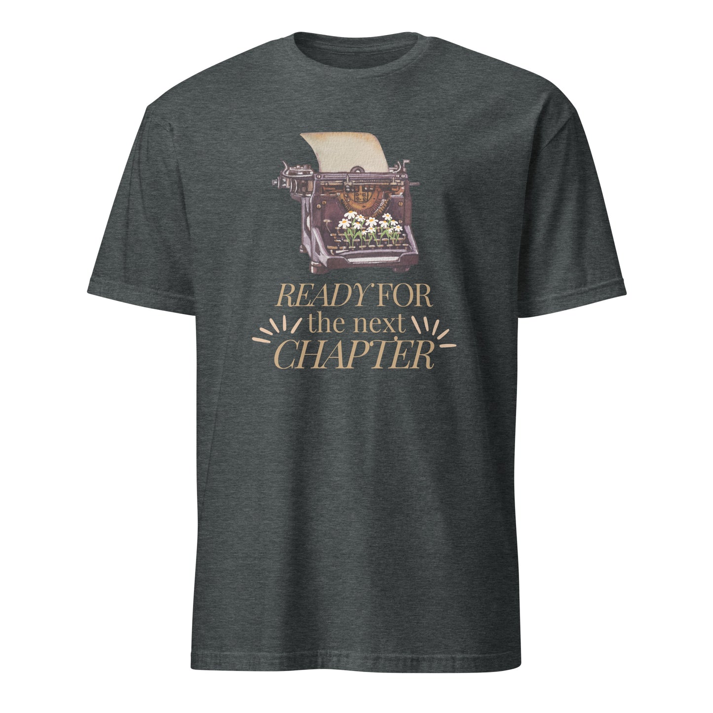 Ready for the next Chapter Kurzärmeliges Unisex-T-Shirt für Autorinnen