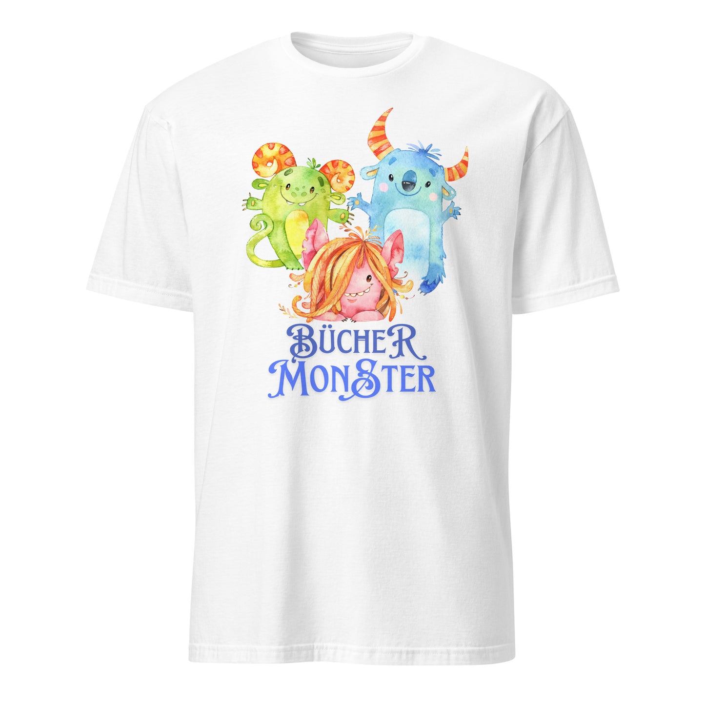 Bücher Monster Unisex-T-Shirt für junge und erfahrene Leser