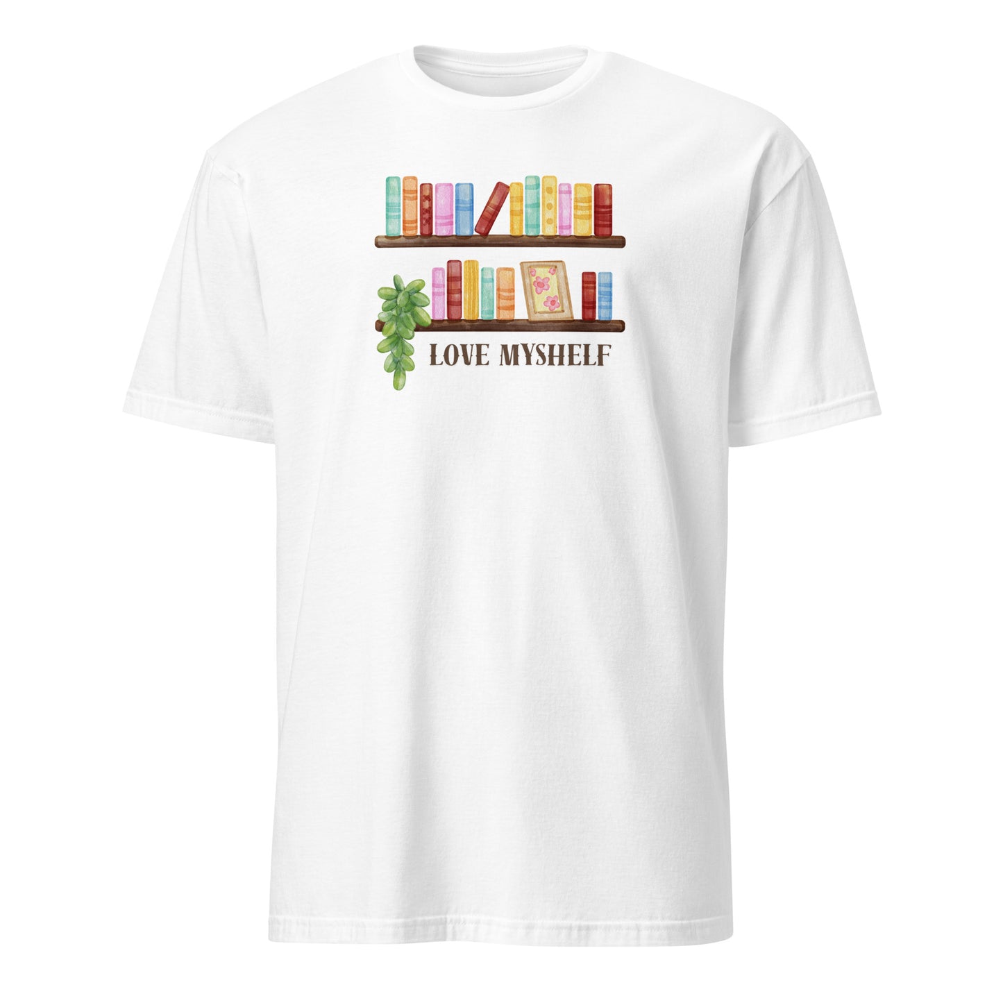 Love Myshelf Unisex-T-Shirt für Buchliebhaber