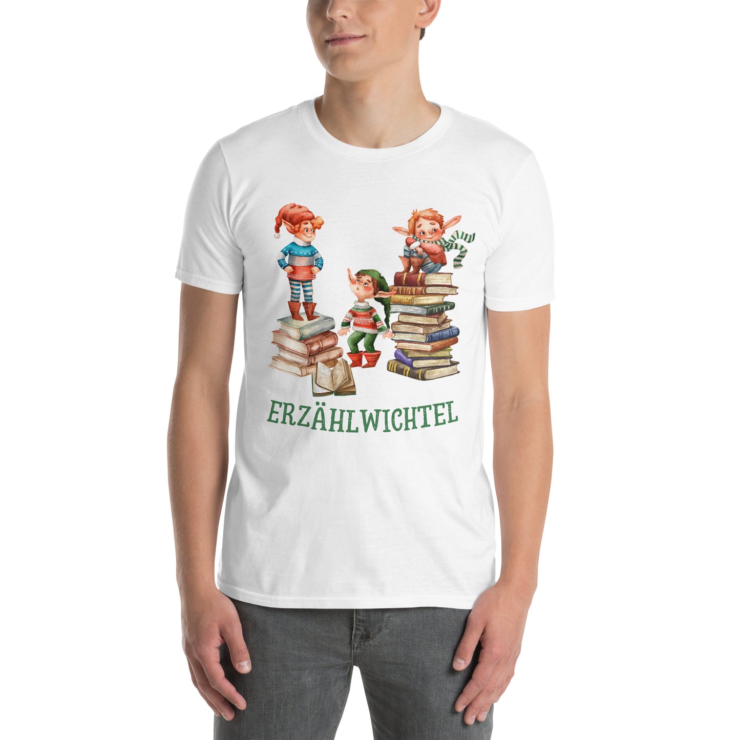 Erzählwichtel Unisex-T-Shirt für junge und alte Geschichtenerzähler