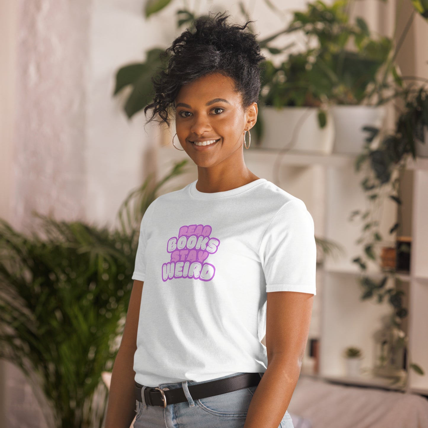 Read Books Stay Weird Unisex-T-Shirt