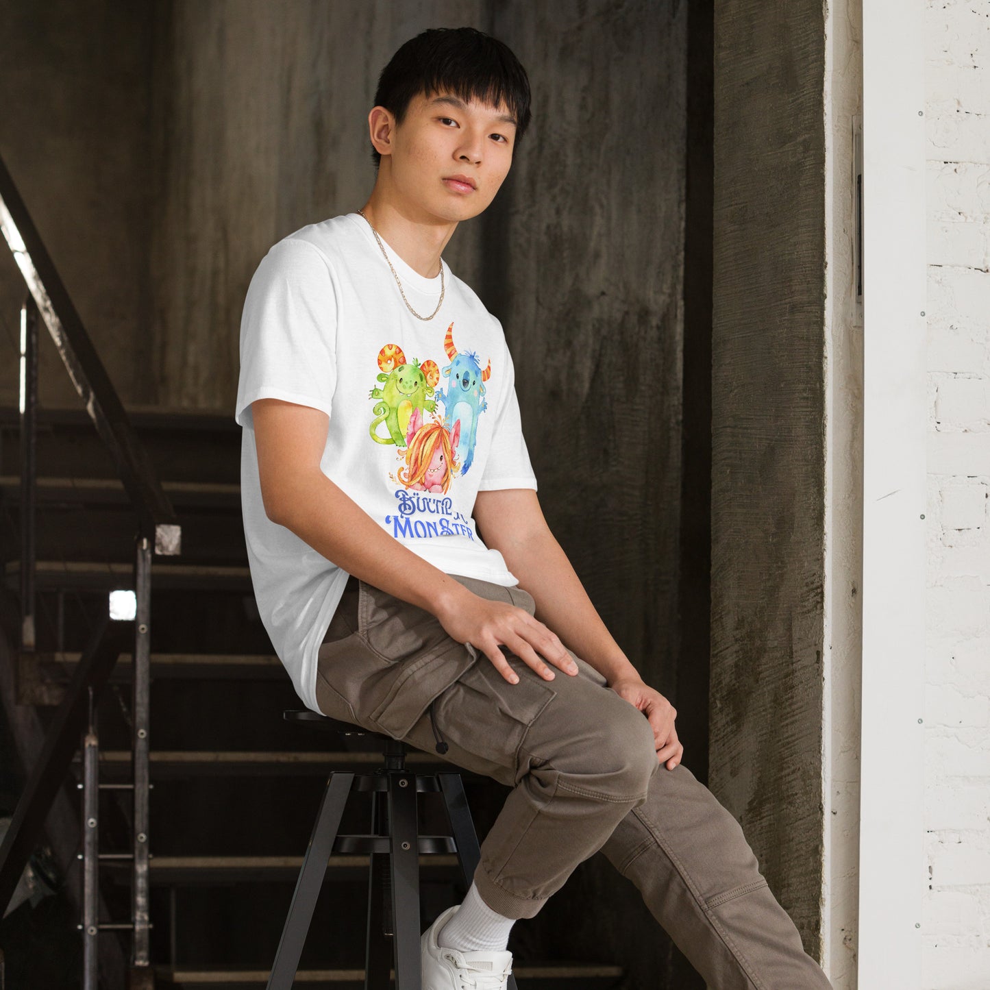 Bücher Monster Unisex-T-Shirt für junge und erfahrene Leser