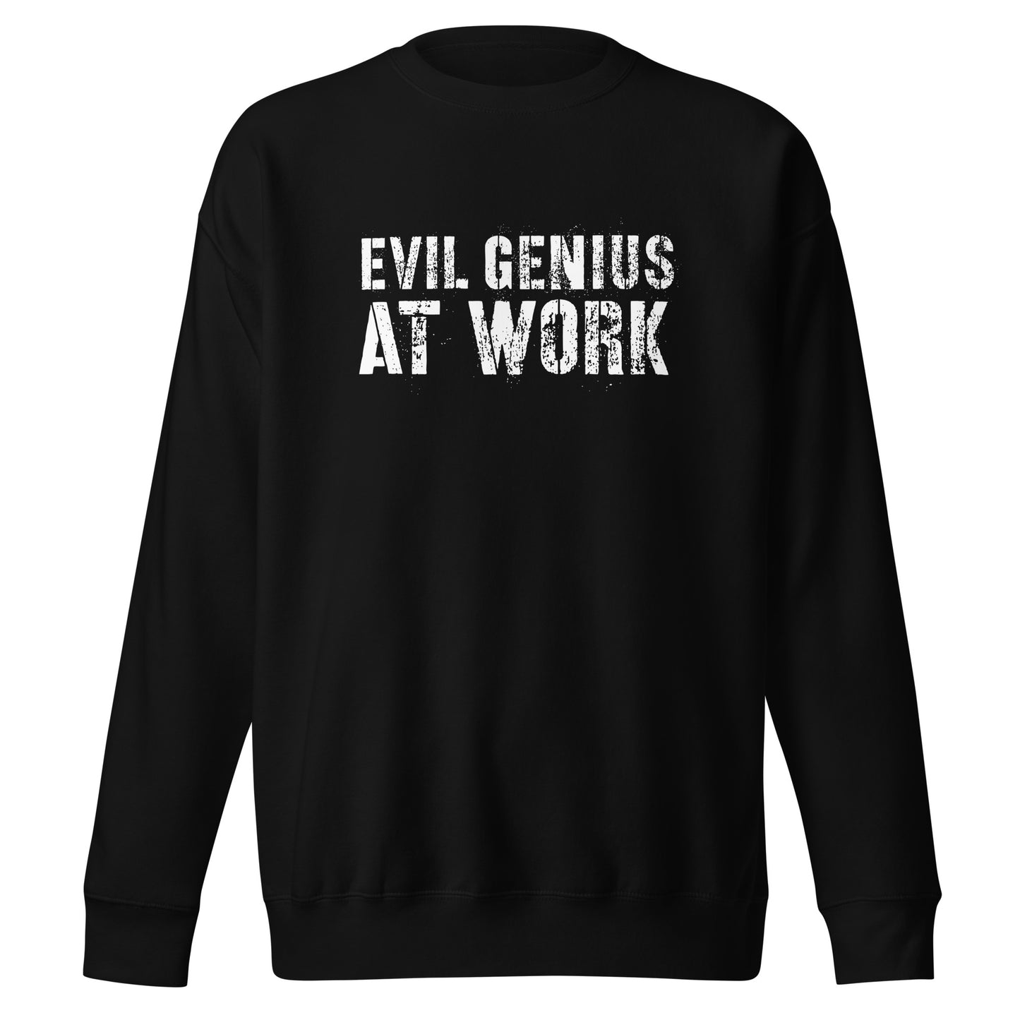 Evil Genius At Work Unisex-Premium-Pullover