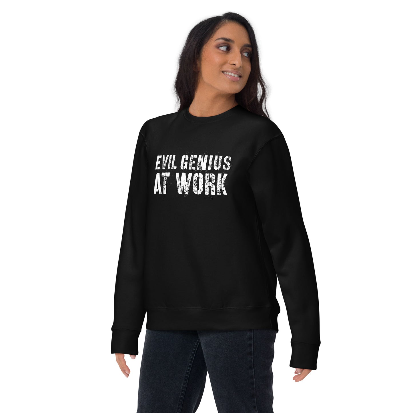 Evil Genius At Work Unisex-Premium-Pullover