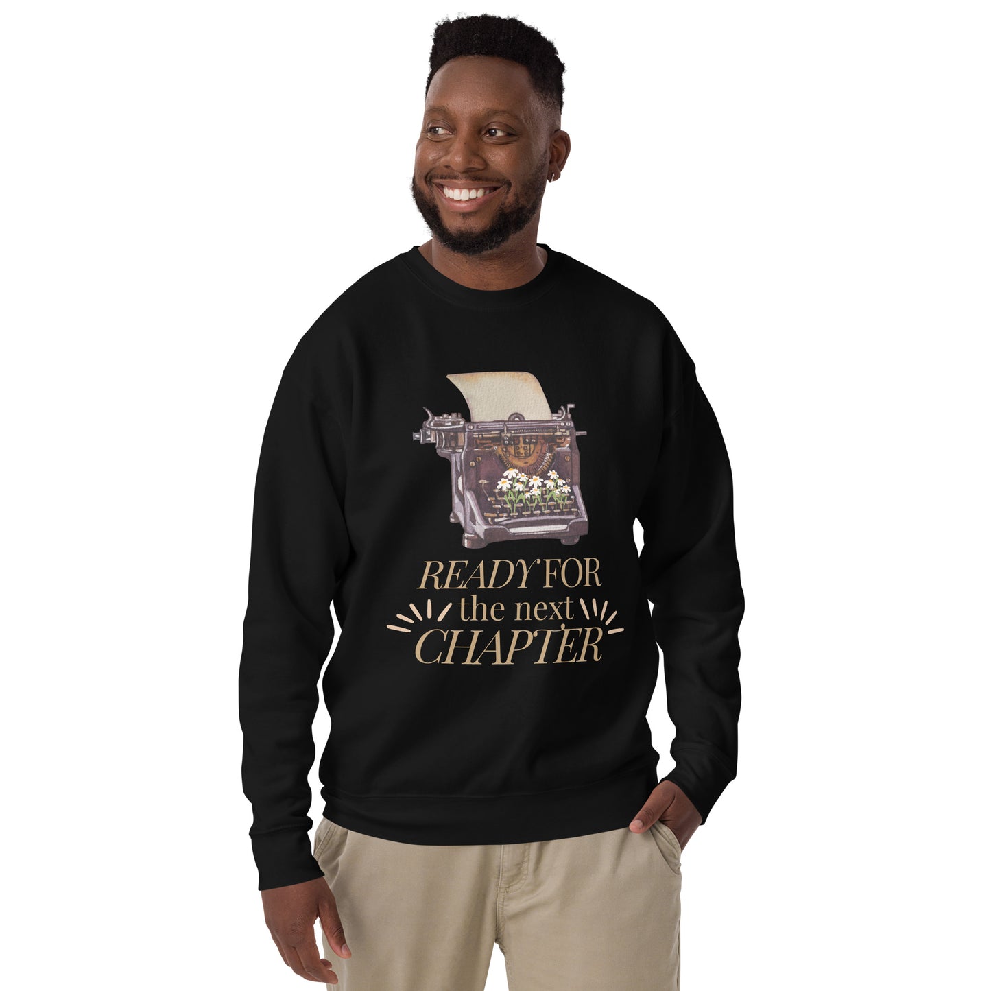 Ready for the next Chapter Unisex-Premium-Pullover für Autorinnen