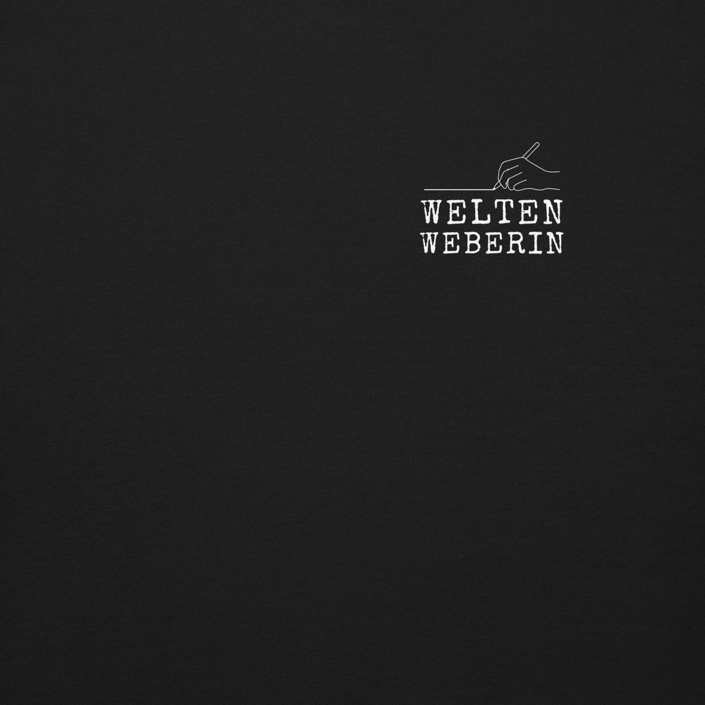 Weltenweberin Premium-Pullover für Autorinnen und Schriftstellerinnen