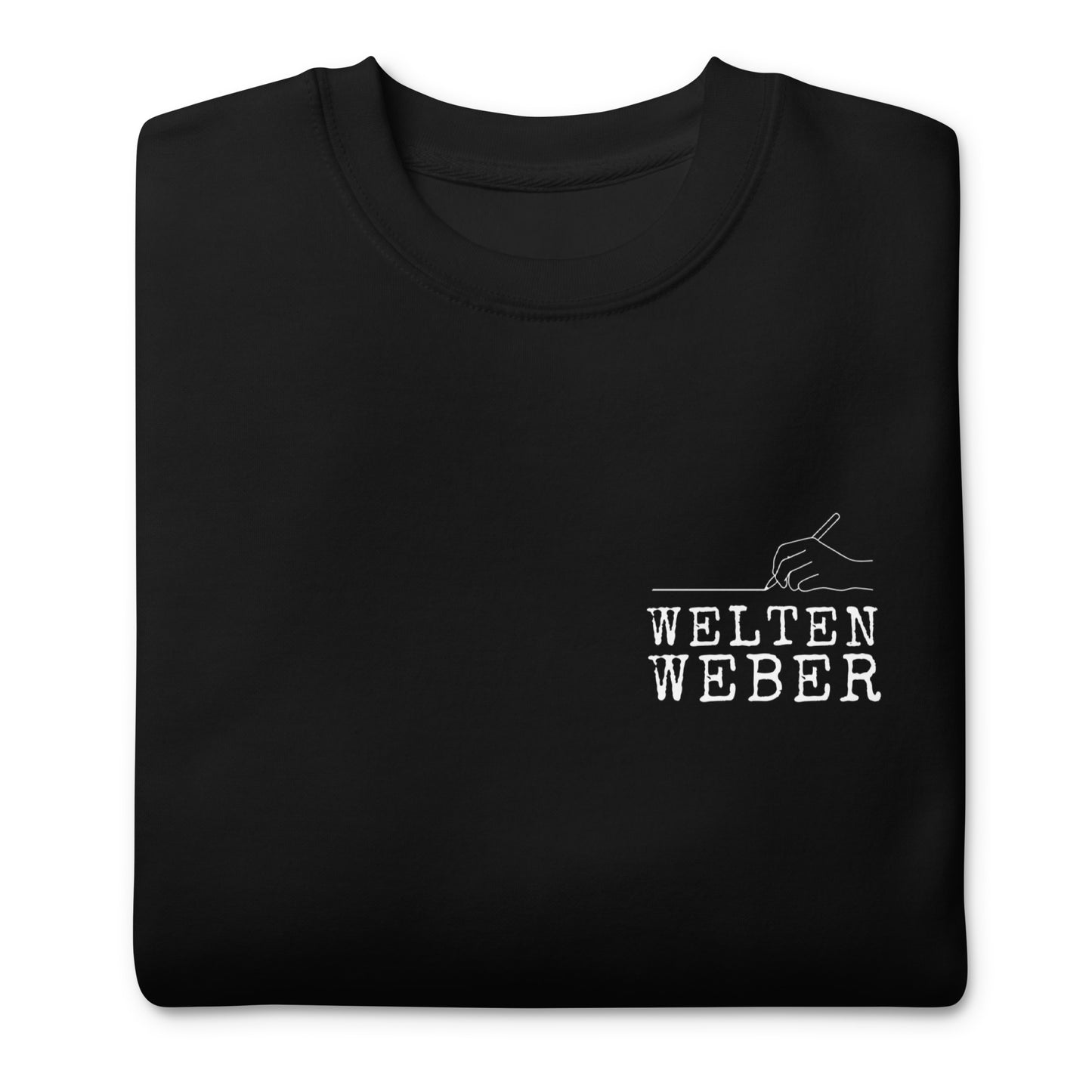 Weltenweber Premium-Pullover für Autoren und Schriftsteller