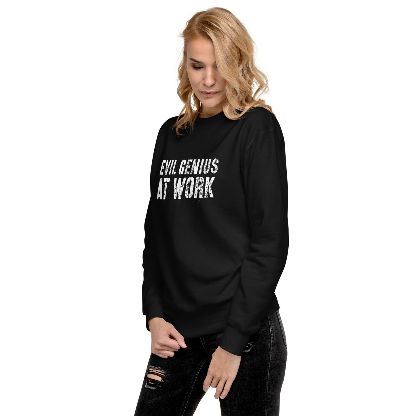 Evil Genius At Work Unisex-Premium-Pullover