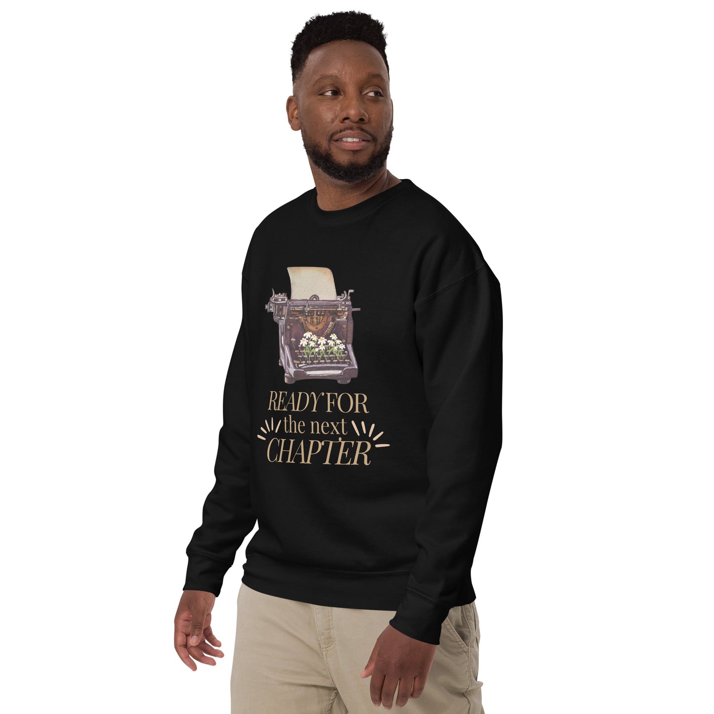 Ready for the next Chapter Unisex-Premium-Pullover für Autorinnen