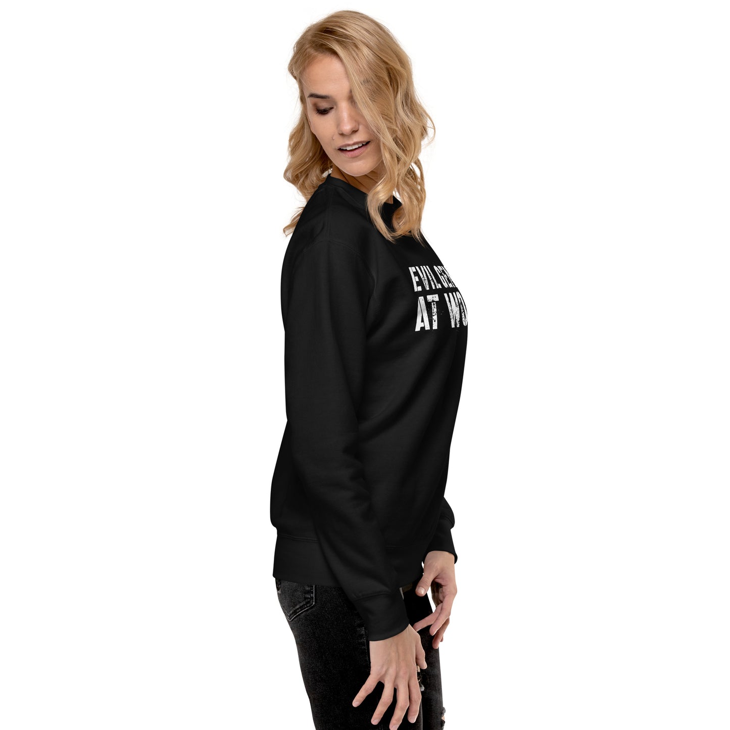 Evil Genius At Work Unisex-Premium-Pullover