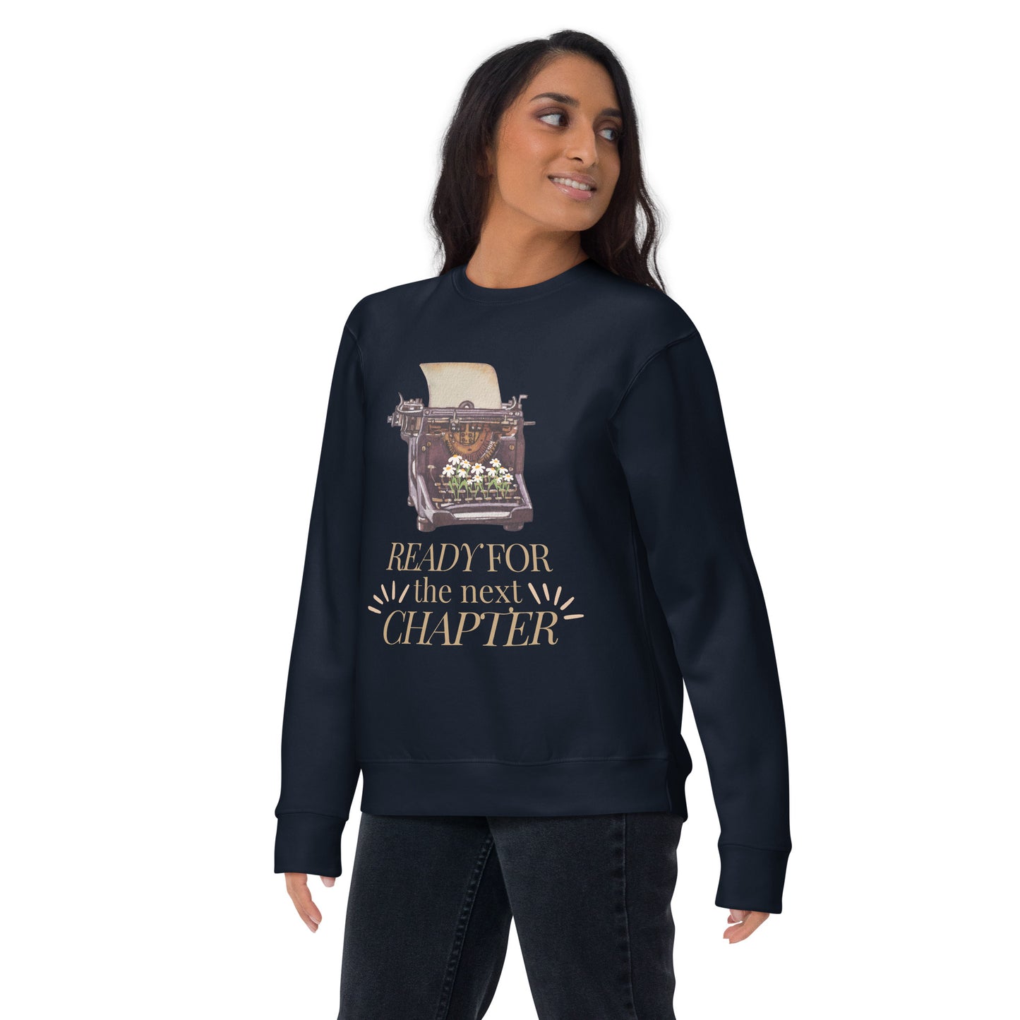 Ready for the next Chapter Unisex-Premium-Pullover für Autorinnen