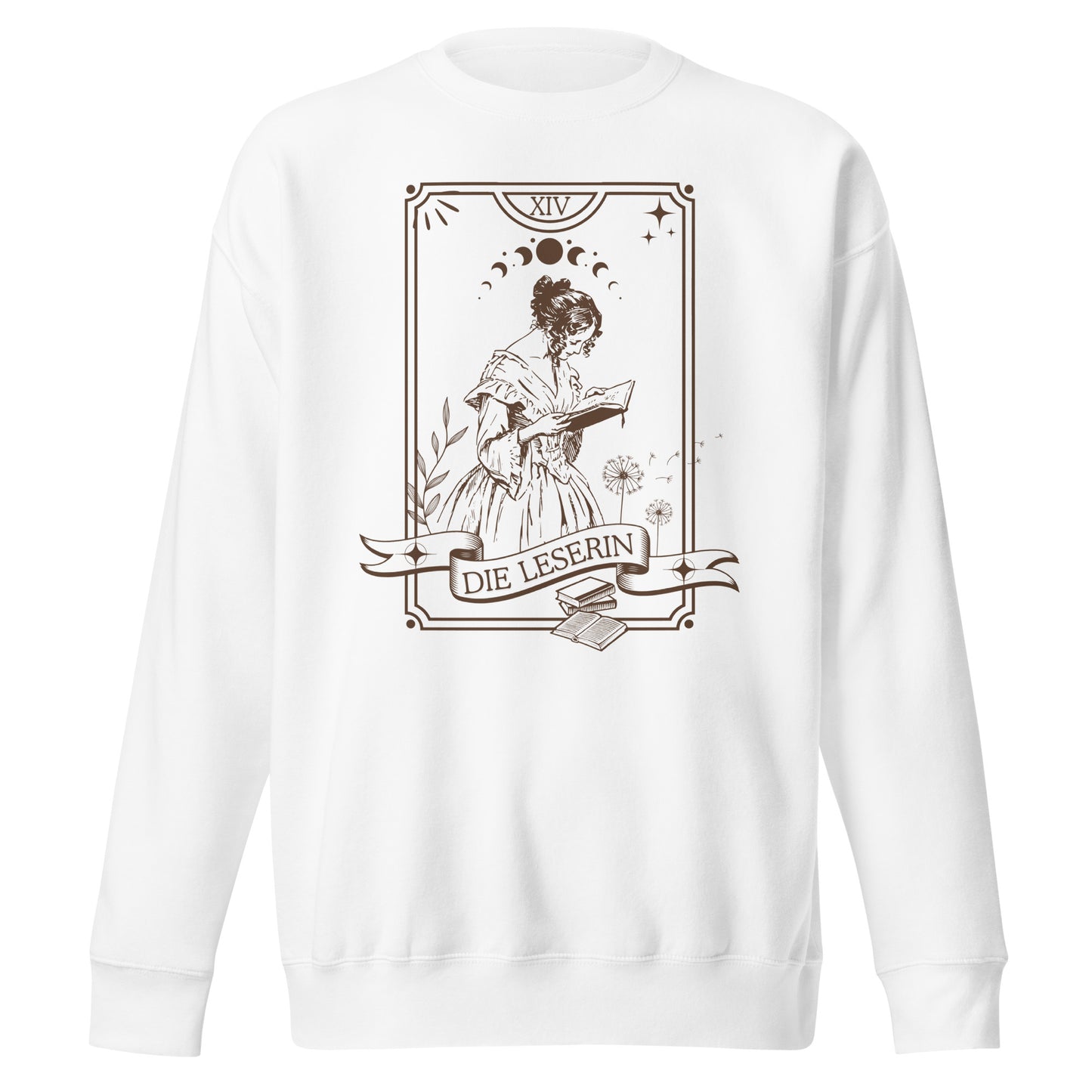Die Leserin Tarotkarte Unisex-Premium-Pullover für mysthische Leserinnen