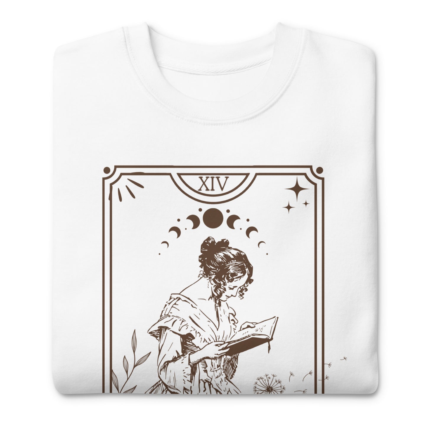 Die Leserin Tarotkarte Unisex-Premium-Pullover für mysthische Leserinnen