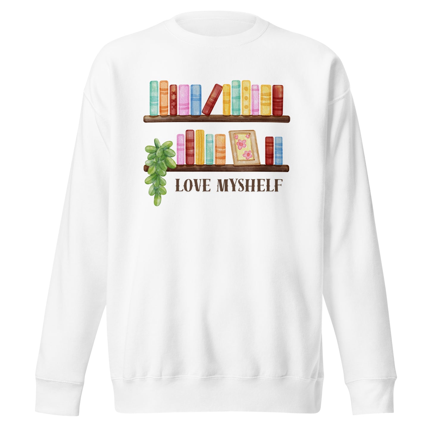 Love MyShelf Unisex-Premium-Pullover für Buchliebhaber