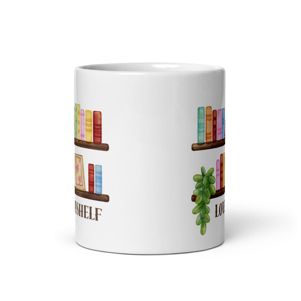 Love MyShelf Kaffeetasse für Buchliebhaberinnen