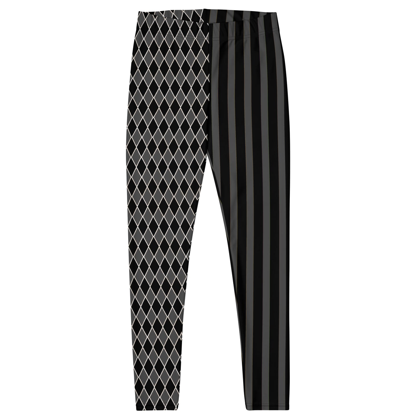 Dark Circus Leggings Grau Schwarz