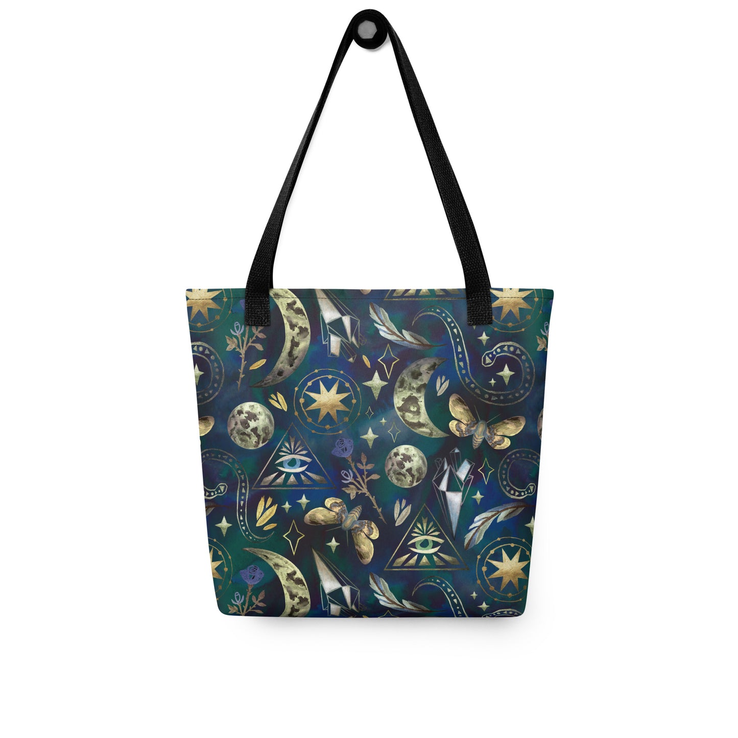 Mystische Büchertasche in Blau