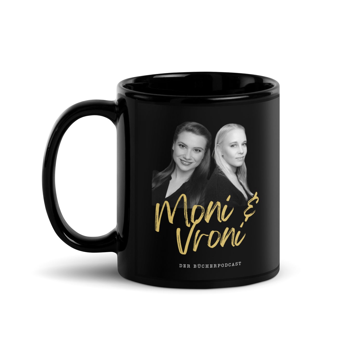 Moni & Vroni Der Bücherpodcast Kaffeetasse