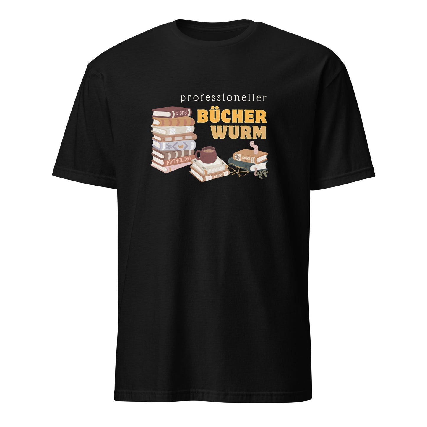 Professioneller Bücherwurm Unisex-T-Shirt