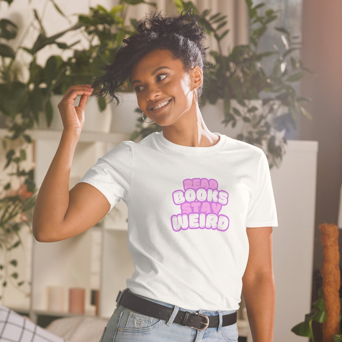 Read Books Stay Weird Unisex-T-Shirt