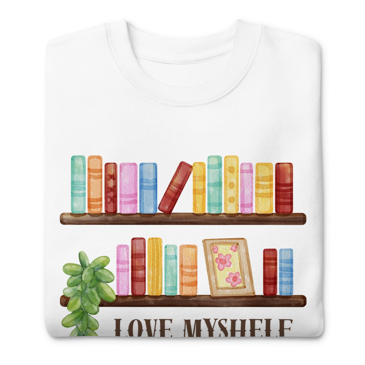 Love MyShelf Unisex-Premium-Pullover für Buchliebhaber