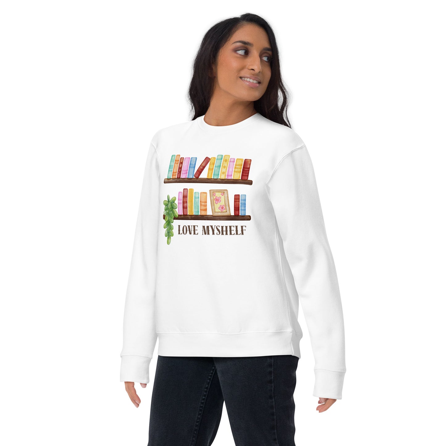Love MyShelf Unisex-Premium-Pullover für Buchliebhaber